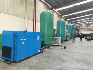 永顺通用储气罐-赛轮金宇轮胎使用现场